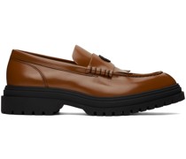 Tan Leather Loafers