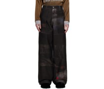 SSENSE Exclusive Black Denim Trousers