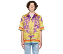 Reversible Purple Polyester Shirt
