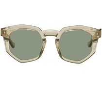 Beige Composite Sunglasses