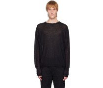 Black Drive Sweater