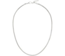 Silver Serpent Chain Necklace