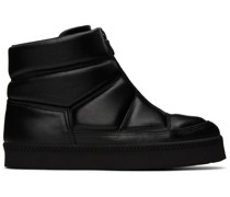 Black Sneaker Snow Boots
