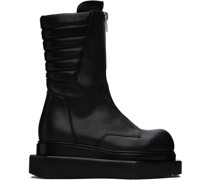 Black Moto Cyclops Boots