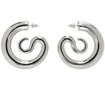 Silver Serpent Earrings