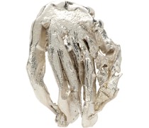 SSENSE Exclusive Silver Manok Apoy Earring