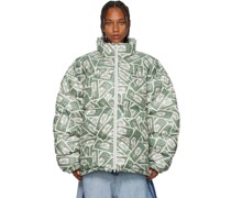 Green Million Dollar Down Jacket