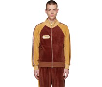 Orange Organic Cotton Track Jacket