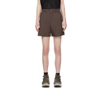 Brown Stufur Shorts