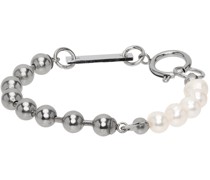 Silver Ball Chain Bracelet