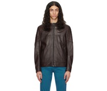 Brown Joset Leather Jacket