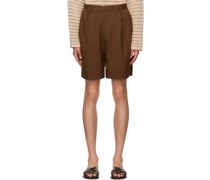 Brown Manson Shorts