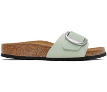 Green Narrow Madrid Sandals