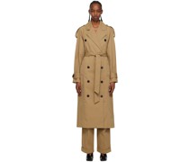 Tan Collins Trench Coat