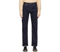 Indigo Straight Cut Jeans