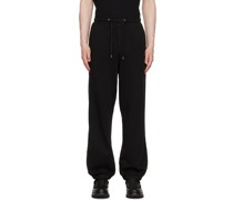 Black Essential Lounge Pants