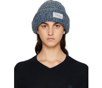 Blue Fluic Beanie