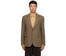 Brown Rochie Blazer