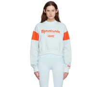 Blue Graphic Sweatshirt