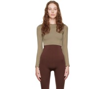 Taupe Evoke Top
