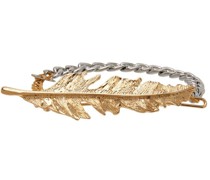Silver & Gold Hair Pin Bracelet