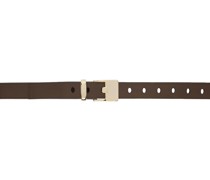 Brown Cut-Out Belt