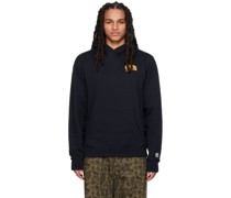 Navy Small Arch Hoodie