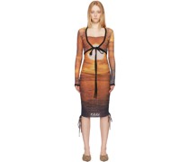 Orange Wrap Sunset T-Shirt