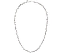 SSENSE Exclusive Silver VC025 Signature Gem Stone Necklace