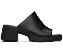 Black Clarin Sandals