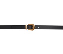 Black Medusa Heritage Leather Belt