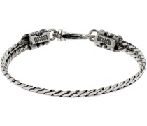 SSENSE Exclusive Silver Foxtail Link Bracelet