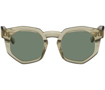 Beige Composite Sunglasses