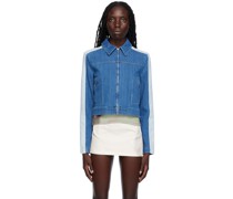 Blue Matty Denim Jacket