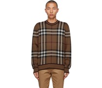Brown Check Naylor Sweater