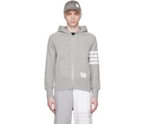 Gray 4-Bar Hoodie
