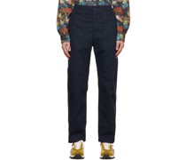 Navy Fatigue Trousers