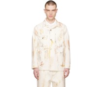 White 'The Work' Denim Jacket