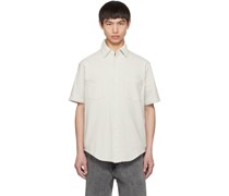Gray Button Shirt