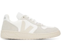 White V-10 B-Mesh Sneakers