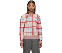 Red & Blue Check Sweater