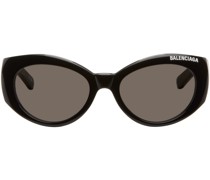 Black Etched Sunglasses