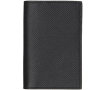 Black Folded Card Holder