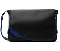 Black Faux-Leather Bag