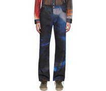 SSENSE Exclusive Navy Streams Jeans