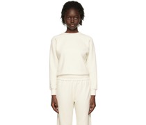 Beige Shrunken Sweatshirt