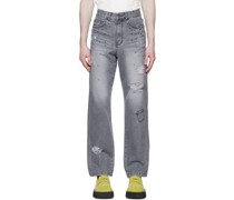 Gray Bart Jeans