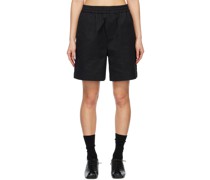 Black Half Band Shorts