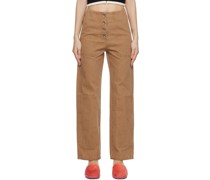 Brown Travel Trousers