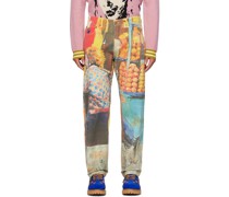 Multicolor 'La Casa' Trousers